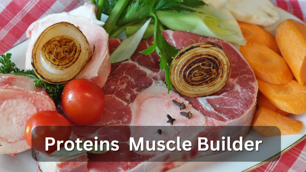 proteins the muscle builder